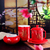 家居 办公陶瓷礼品中国红三件套茶具定制厂家缩略图1