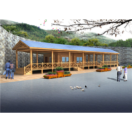 郑州庭院防腐木长廊|【万林木业】(在线咨询)|木长廊