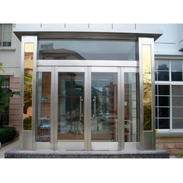 天津河东区安装钢化玻璃门厂家定制无框玻璃门