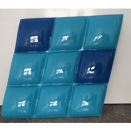 青岛玻璃钢菱形装饰墙板 厂家支持定制 彩色墙板