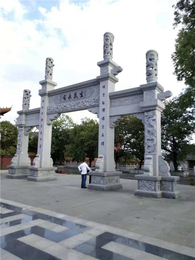 北京石雕牌坊-永诚园林-制作石雕牌坊