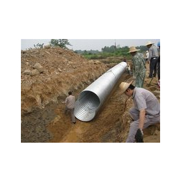 贵州金属波纹涵管施工 钢制波纹管型号 排水排污管道