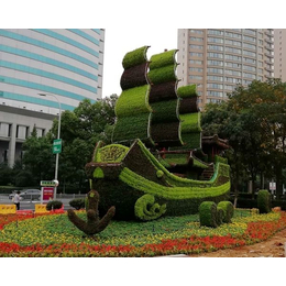 景心园艺设计制作城市绿雕  景心园艺城市绿雕扮靓城市