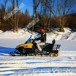 快乐在飞 雪地摩托车 冰上摩托 雪地滚筒滑雪雪橇摩托车  