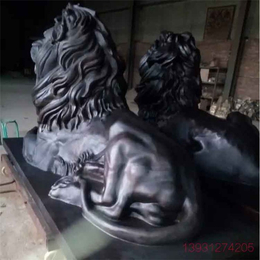 铜狮子雕塑厂家,昌宝祥铜狮子厂家,内蒙古铜狮子雕塑