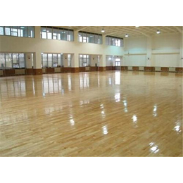巴彦淖尔篮球场木地板、篮球场木地板安装、立美体育
