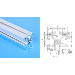 上海启域铝型材厂家*3040工业铝型材厂家**