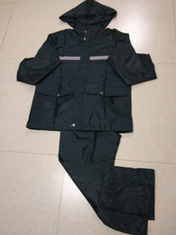 广东藏蓝色分体雨衣样式 执勤雨衣批发商 
