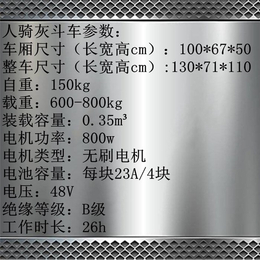 青海灰斗车、金业机械、工地运输电动自卸灰斗车