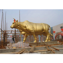 旭升铜雕|北京华尔街铜牛|哪里做华尔街铜牛雕塑