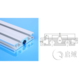 上海启域工业铝型材厂家*2080*铝型材*