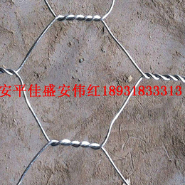 厂家*包塑镀锌石笼网热镀锌格宾网装石头钢丝笼拧花六角网