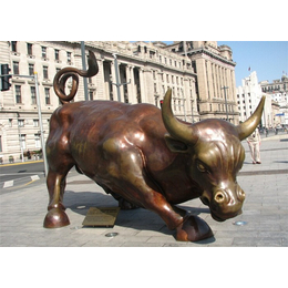 广场铜牛摆件定制、广场铜牛、铜牛雕塑 广场铜雕