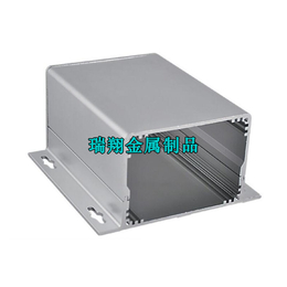 订制分体式对扣电源铝型材外壳 编码器铝合金壳散热铝盒