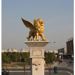 铜雕狮子厂家|防城港铜雕狮子|进忠雕塑