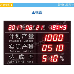 苏州亿显科技公司-信阳led生产看板