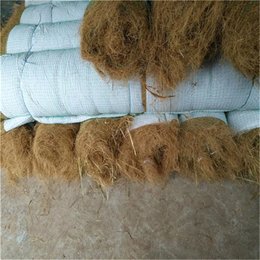 生产加工河南信阳环保生态草毯 植物纤维毯 绿化毯环保草毯