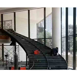 合肥恒硕钢结构公司-钢结构旋转楼梯报价-安徽钢结构旋转楼梯