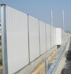隔音板厂家*定制声屏障桥梁围墙高速隔音围板铁路围栏板