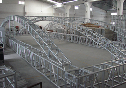 舞台铝合金桁架-桁架多少钱，健生音响-铝合金桁架供应商