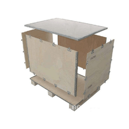木箱定制-越狮工业质量可靠-围栏式实木木箱定制