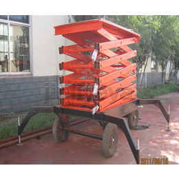金力机械信誉保证-8吨叉车集装箱装卸平台订做