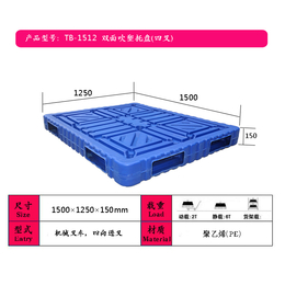 鹤壁吹塑托盘-濮阳叉车塑料托盘-浚县+安阳双面吹塑托盘缩略图