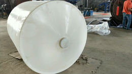 1吨尖形熟料塑胶桶 1000公斤尖底桶 可排空塑料水箱 