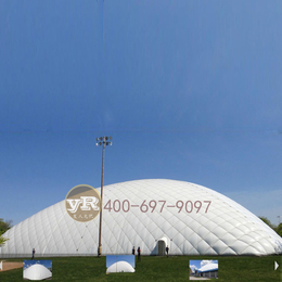 厂家设计景观张拉膜结构大型充气膜帐篷工业环保膜建筑体育场缩略图