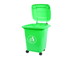 湖北黄冈英山塑料厂家生产30L垃圾桶垃圾箱收纳箱厂家批发