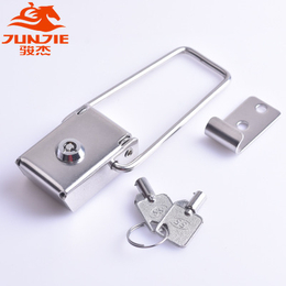 骏杰工业五金配件 广告灯箱锁 带锁匙弹簧锁J602A