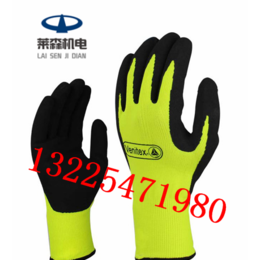 代尔塔201733防割手套乳胶涂层安全防护手套