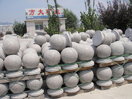 路障圆球-直径600mm石材圆球价格-花岗岩路障圆球价格