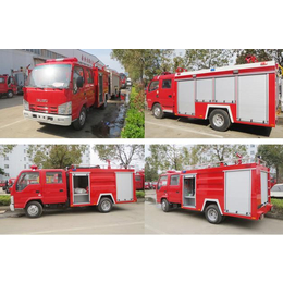 安徽小型消防车五十铃3吨水罐消防车厂价*