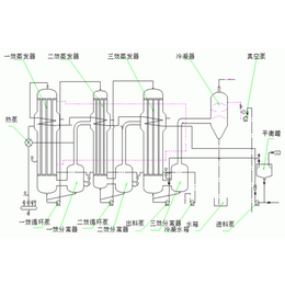 三效蒸发器换热面积,无锡宝德金工程,浙江三效蒸发器缩略图