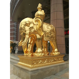 大型铜大象、大型铜大象批发、昌盛铜雕(推荐商家)