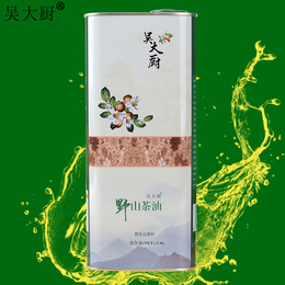 吴大厨山茶油1.6l纯正茶籽油食用油月子油聪明油健康油
