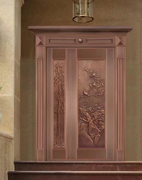 铜门厂铜门-六盘水铜门- 欧雅盾设计制作铜门