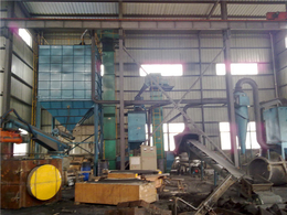 汕尾树脂砂处理生产线-天科利铸造机械生产