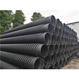 厂家高密度聚乙烯波纹管增强缠绕管污水管排污管克拉管*