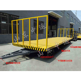 超低牵引平板拖车  平板拖车价格   物流设备  厂家*