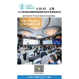 2019第四届中国国际锂电暨电动汽车技术发展高峰论坛缩略图
