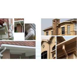 广东PVC方形雨水管阳光房檐槽赛安特形状有几种