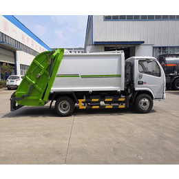 巴彦淖尔垃圾车公司-湖北程力-6吨对接式垃圾车公司