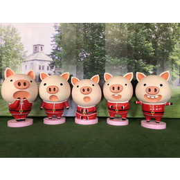 2019猪年生肖猪模型出租版权猪猪多款式造型租赁