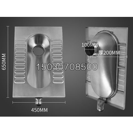 现货销售不锈钢蹲便器 不锈钢窄板蹲坑 简单大方
