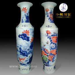 陶瓷花瓶有哪些好寓意 陶瓷花瓶应该怎样摆放 景德镇大花瓶摆件