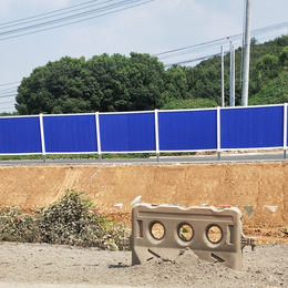 荆州PVC围挡彩钢围栏 工程隔离围墙道路施工塑料防护栏