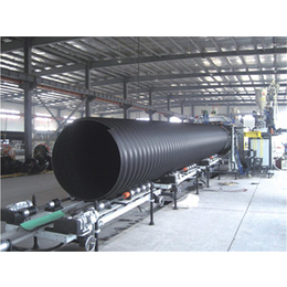 供应厂家*HDPE大口径缠绕管生产线