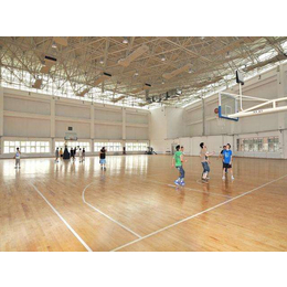 木地板篮球场造价,睿聪体育(在线咨询),海东木地板